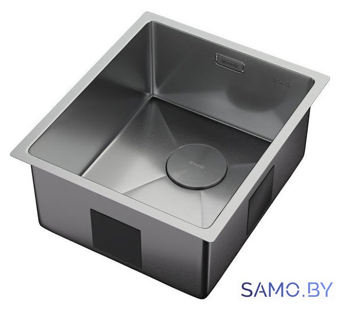 Кухонная мойка ZorG Zerox 38 U / IF Steel - Изображение №2 — Интернет-магазин samo.by