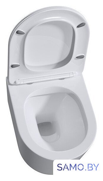 Унитаз подвесной Roxen Simple Compact в комплекте с инсталляцией StounFix Dual Fresh 6 в 1 916803 (кнопка: белый глянец) - Изображение №9 — Интернет-магазин samo.by