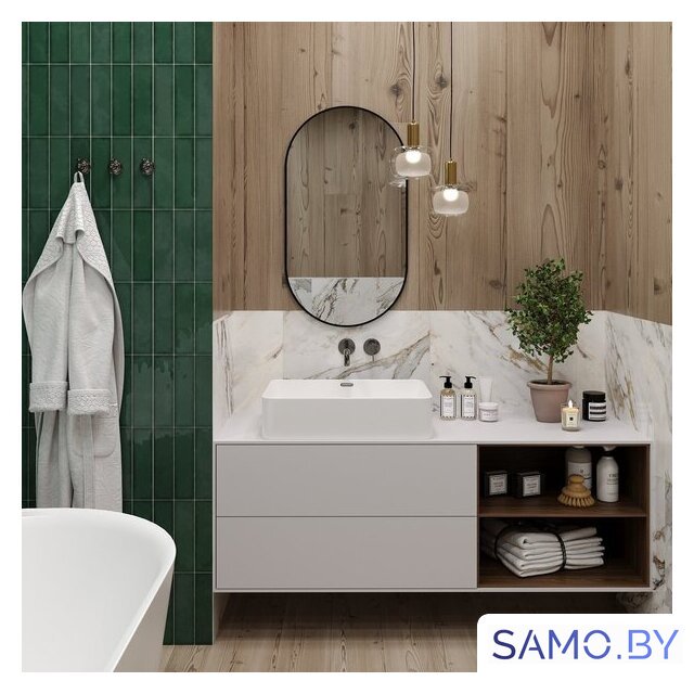 Умывальник Lavinia Boho Bathroom Sink Slim 33311104 - Изображение №5 — Интернет-магазин samo.by