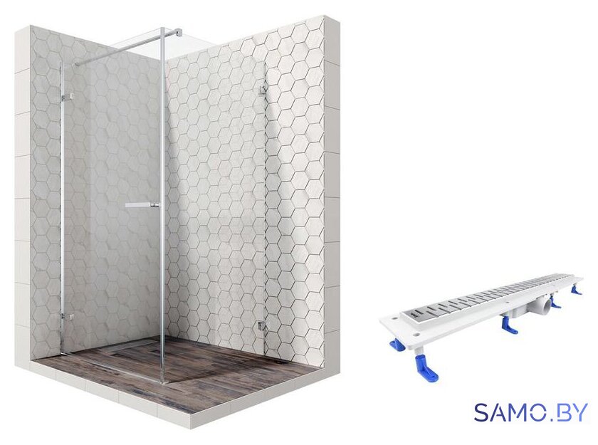 Душевой уголок Ambassador Set 10011101L-ST5 - Изображение №1 — Интернет-магазин samo.by