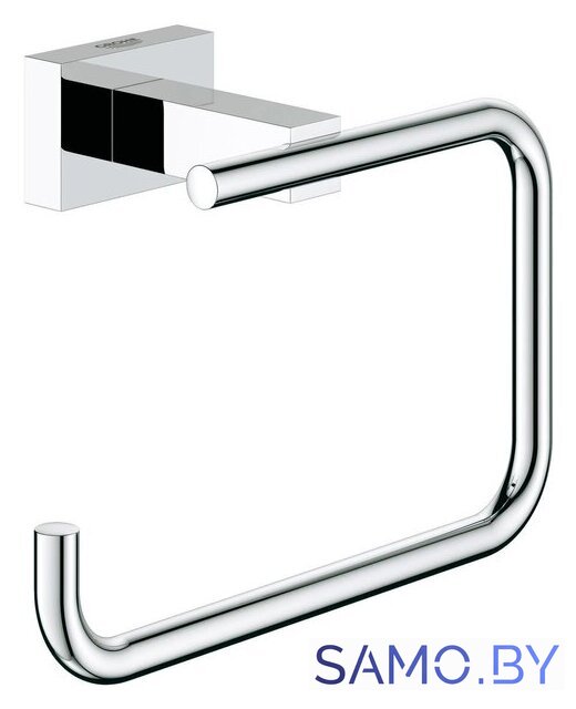 Держатель для туалетной бумаги Grohe Essentials Cube 40507001 (хром) - Изображение №1 — Интернет-магазин samo.by