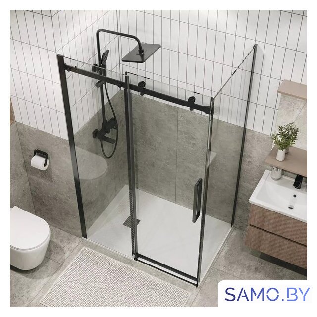 Душевой уголок Grossman Classic 120x80x195 120.K33.04.1280.42.00 (графит сатин/прозрачное стекло) - Изображение №8 — Интернет-магазин samo.by
