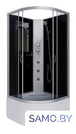 Душевая кабина Niagara NG-2509-14BKG 100x100x200 - Изображение №1 — Интернет-магазин samo.by