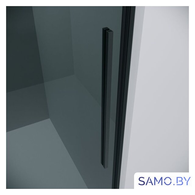 Душевая дверь Grossman Galaxy 100x195 100.K33.01.100.21.10 (черный матовый/стекло тонированное) - Изображение №3 — Интернет-магазин samo.by