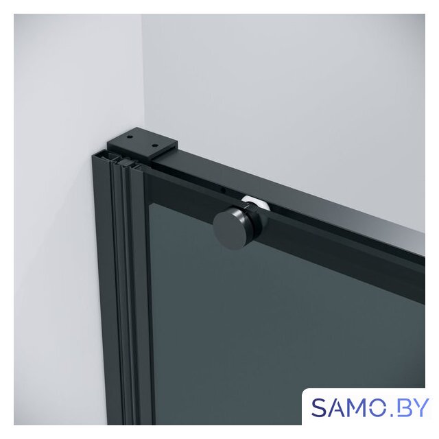 Душевая дверь Grossman Galaxy 100x195 100.K33.01.100.21.10 (черный матовый/стекло тонированное) - Изображение №5 — Интернет-магазин samo.by