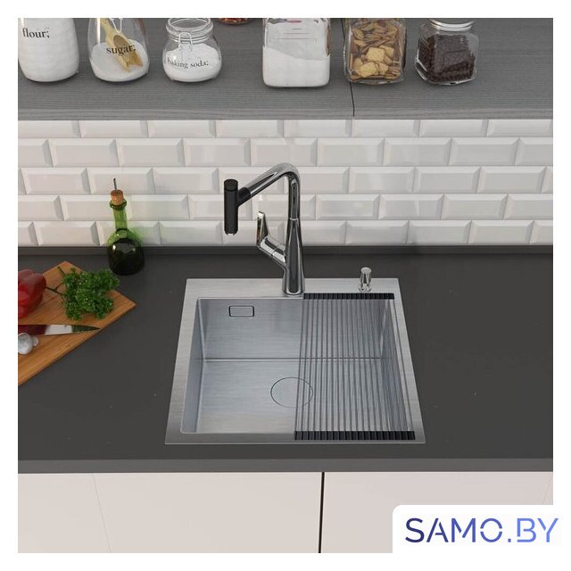 Кухонная мойка Roxen Simple 560220-45 - Изображение №2 — Интернет-магазин samo.by