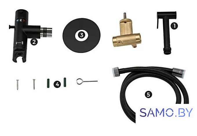 Гигиенический душ Gappo G7290-6 - Изображение №6 — Интернет-магазин samo.by