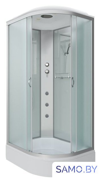 Душевая кабина Niagara NG-33084-14LG 100x80 (матовое стекло) - Изображение №2 — Интернет-магазин samo.by