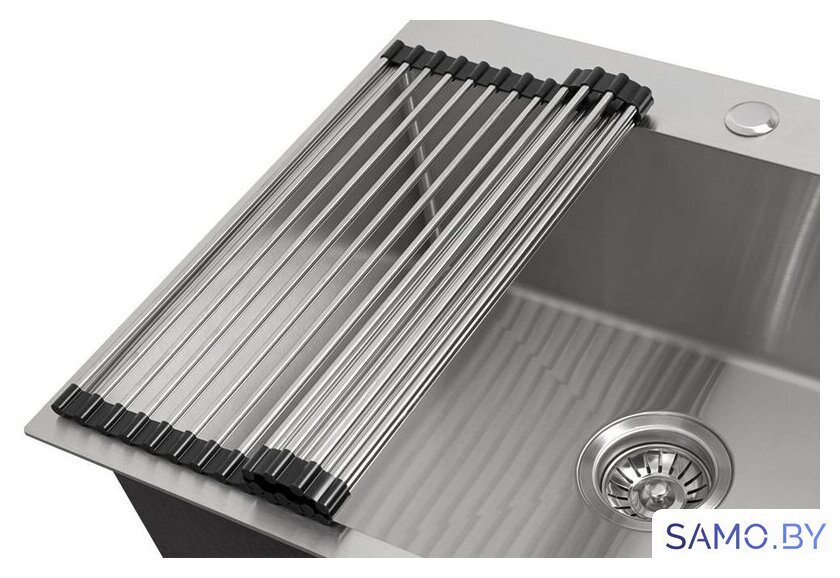 Кухонная мойка ARFEKA ECO AR мойка 500*500, коландер, роллер-мат, дозатор SATIN - Изображение №13 — Интернет-магазин samo.by