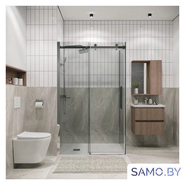 Душевой уголок Grossman Classic 120x90x195 120.K33.04.1290.10.00 (хром/прозрачное стекло) - Изображение №16 — Интернет-магазин samo.by