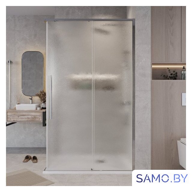 Душевой уголок Grossman Galaxy 90x80x195 300.K33.01.9080.10.02 (хром/шиншилла стекло) - Изображение №8 — Интернет-магазин samo.by