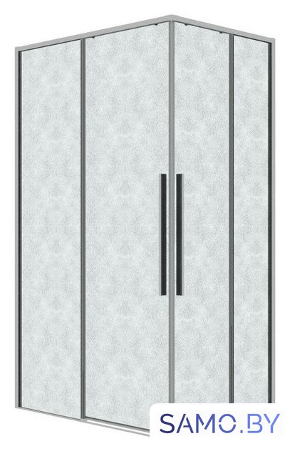 Душевой уголок Grossman Galaxy 90x80x195 300.K33.01.9080.10.02 (хром/шиншилла стекло) - Изображение №1 — Интернет-магазин samo.by