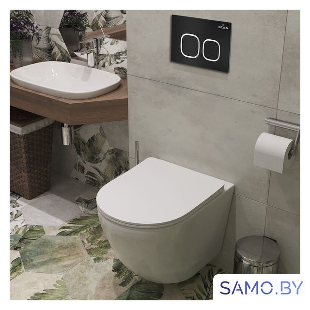 Инсталляция для унитаза Roxen StounFix Dual Fresh 828474 - Изображение №3 — Интернет-магазин samo.by