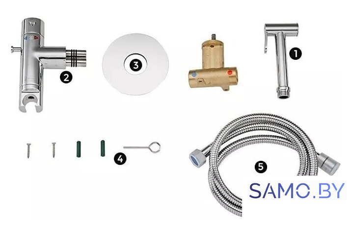 Гигиенический душ Gappo G7290 - Изображение №8 — Интернет-магазин samo.by