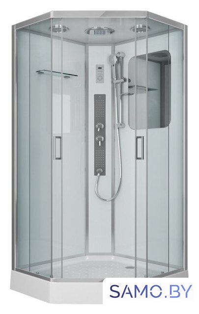 Душевая кабина Niagara NG-6001-01GD 90x90x220 (прозрачное стекло) - Изображение №2 — Интернет-магазин samo.by