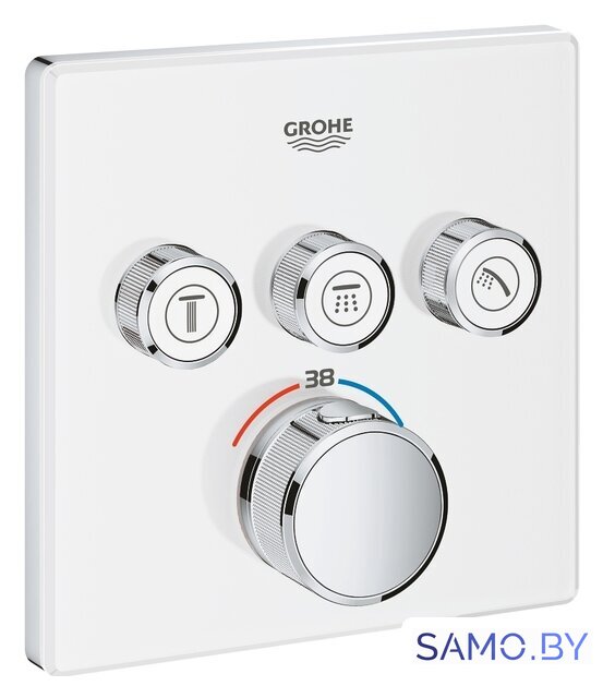 Смеситель без скрытого механизма Grohe Grohtherm SmartControl 29157LS0 - Изображение №1 — Интернет-магазин samo.by