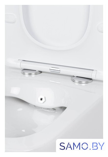 Унитаз подвесной Roxen Cube bidet в комплекте с инсталляцией StounFix Dual Fresh 6 в 1 968095 (кнопка: брашированное золото) - Изображение №6 — Интернет-магазин samo.by