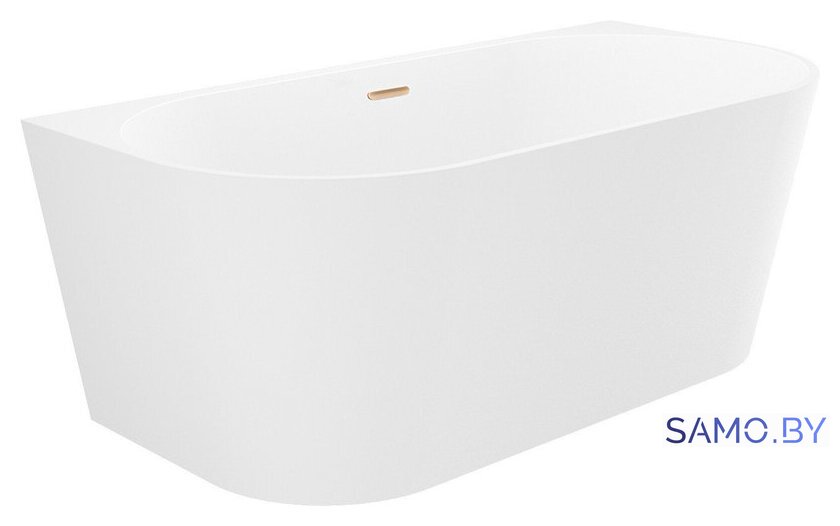 Ванна Wellsee Excellence Pro 180x80 28760404R (пристенная ванна белый глянец, экран, ножки, сифон-автомат золото) - Изображение №2 — Интернет-магазин samo.by