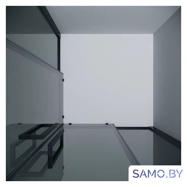 Душевой уголок Grossman Cosmo 80x80x195 300.K33.02.8080.21.10 (черный матовый/тонированное стекло) - Изображение №6 — Интернет-магазин samo.by