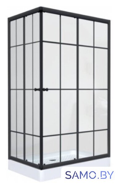 Душевой уголок Niagara NG-0118-14 100x80 (прозрачное стекло) - Изображение №1 — Интернет-магазин samo.by