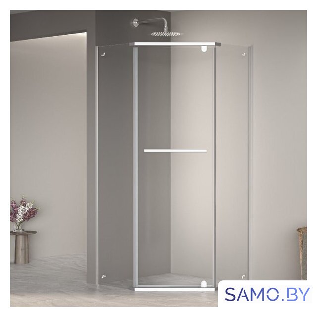 Душевой уголок RGW PA-82 41088200-11 100x100 (хром/прозрачное стекло) - Изображение №1 — Интернет-магазин samo.by