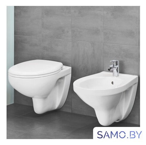 Унитаз подвесной Grohe Bau 39351000 - Изображение №5 — Интернет-магазин samo.by