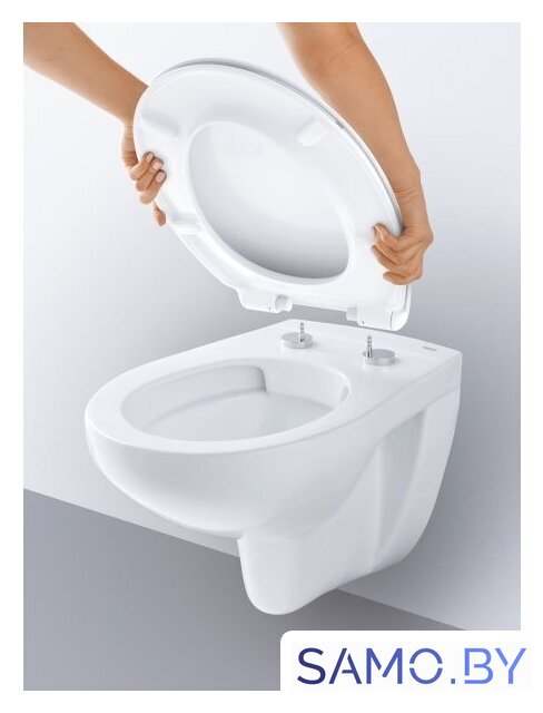 Унитаз подвесной Grohe Bau 39351000 - Изображение №4 — Интернет-магазин samo.by