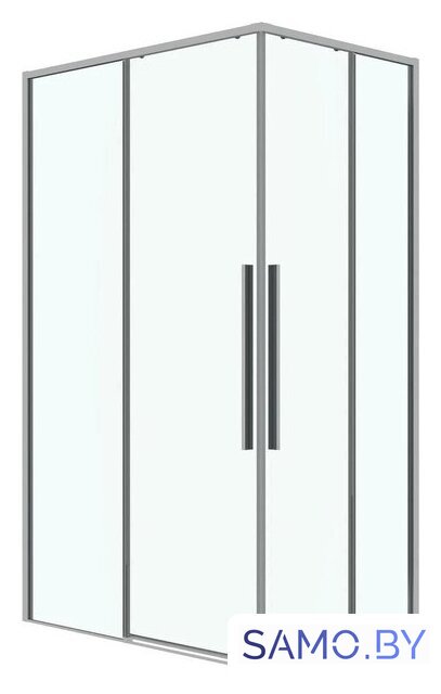 Душевой уголок Grossman Galaxy 100x80x195 300.K33.01.1080.10.00 (хром/прозрачное стекло) - Изображение №1 — Интернет-магазин samo.by