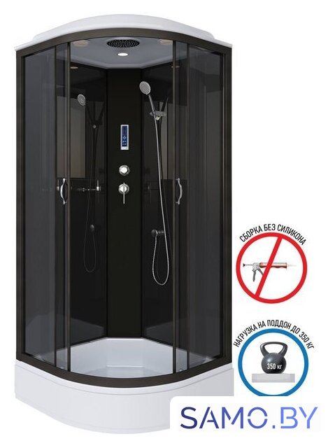 Душевая кабина Niagara NG-6501-14P 90x90x215 - Изображение №2 — Интернет-магазин samo.by