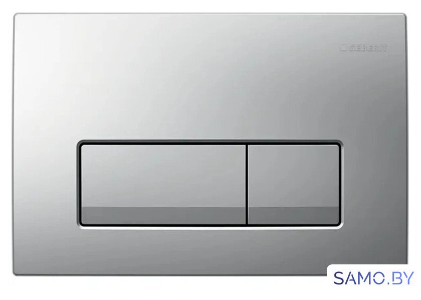 Панель смыва Geberit Delta 50 115.119.46.1 (хром матовый) - Изображение №1 — Интернет-магазин samo.by