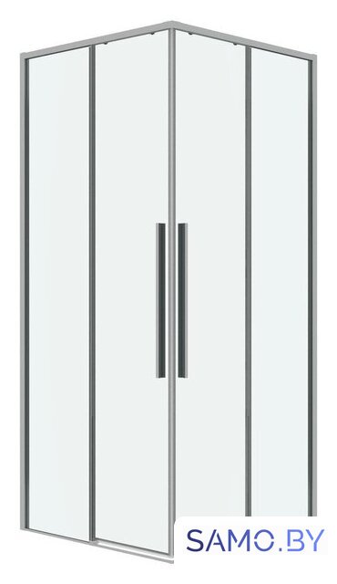 Душевой уголок Grossman Galaxy 90x90x195 300.K33.01.9090.10.00 (хром/прозрачное стекло) - Изображение №1 — Интернет-магазин samo.by