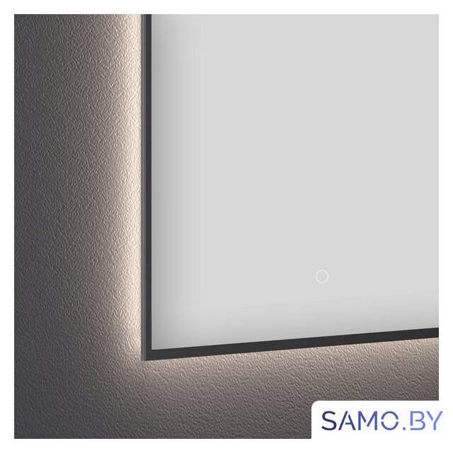 Wellsee Зеркало с фоновой LED-подсветкой 7 Rays' Spectrum 172200360, 65 х 65 см (с сенсором и регулировкой яркости освещения) - Изображение №2 — Интернет-магазин samo.by