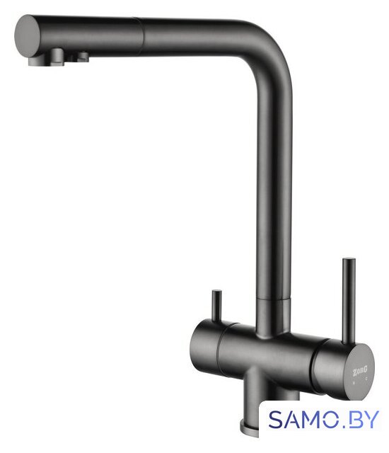 Смеситель ZorG Argos (Premium PVD Gunblack) - Изображение №1 — Интернет-магазин samo.by
