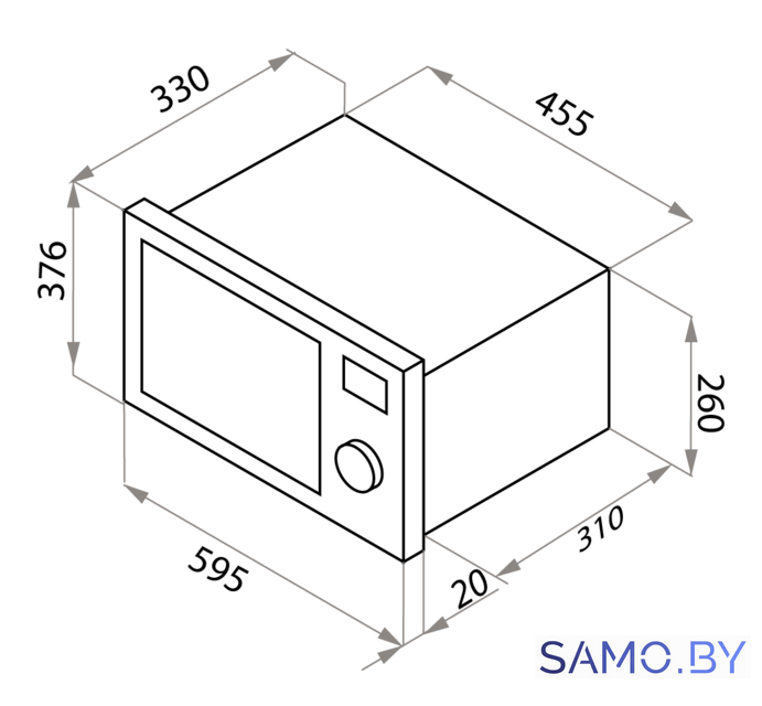 Микроволновая печь MAUNFELD JBMO.20.5ERWAS - Изображение №15 — Интернет-магазин samo.by