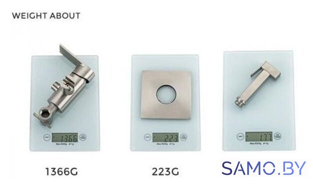 Гигиенический душ Gappo G7299-20 - Изображение №7 — Интернет-магазин samo.by