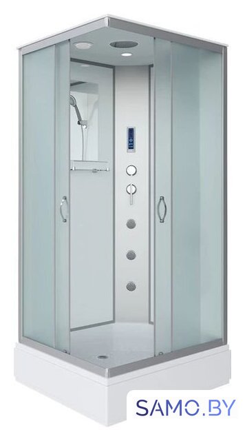 Душевой уголок Niagara NG-33084-14QF 100x80x215 (матовое стекло) - Изображение №2 — Интернет-магазин samo.by