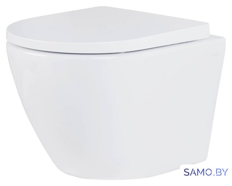 Унитаз подвесной Roxen Antares в комплекте с инсталляцией StounFix Dual Fresh 6 в 1 968454 (кнопка: брашированное золото) - Изображение №4 — Интернет-магазин samo.by