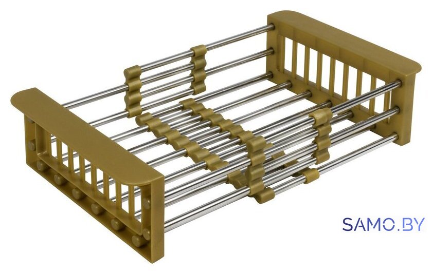 Кухонная мойка ARFEKA ECO AR мойка 500*500, коландер, дозатор GOLD - Изображение №8 — Интернет-магазин samo.by