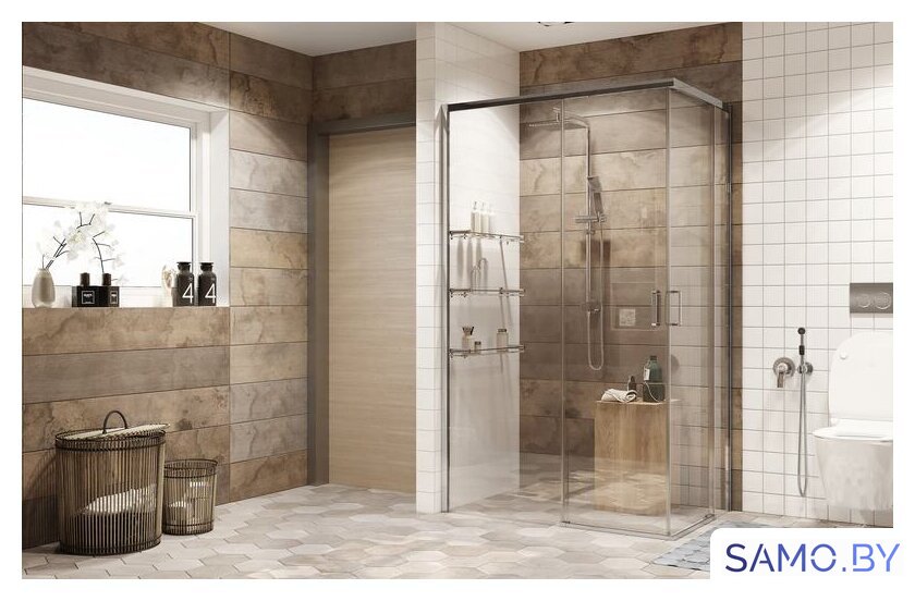 Душевой уголок Ambassador Queen 11011106L 120х80 - Изображение №2 — Интернет-магазин samo.by