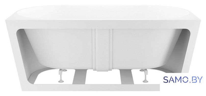 Ванна Wellsee Excellence Pro 180x80 28760402R (пристенная ванна белый глянец, экран, ножки, сифон-автомат глянцевый белый) - Изображение №3 — Интернет-магазин samo.by