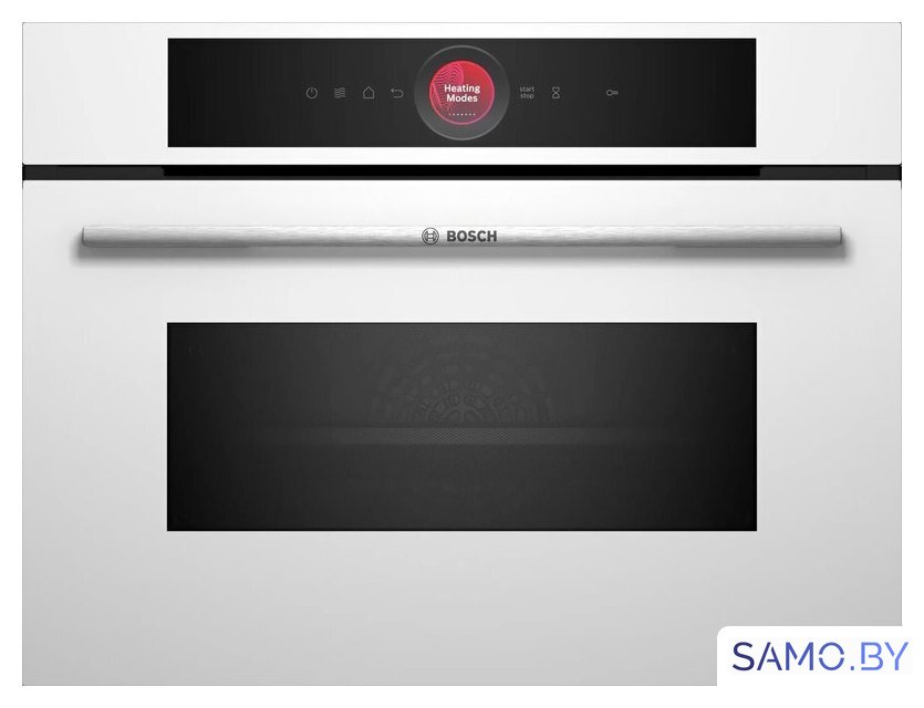 Электрический духовой шкаф Bosch Serie 8 CMG7241W1 - Изображение №1 — Интернет-магазин samo.by