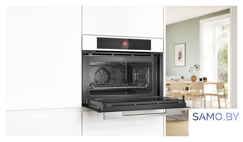 Электрический духовой шкаф Bosch Serie 8 CMG7241W1 - Изображение №4 — Интернет-магазин samo.by