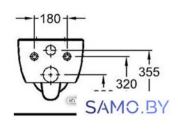 Унитаз подвесной Keramag iCon [204060000] - Изображение №2 — Интернет-магазин samo.by