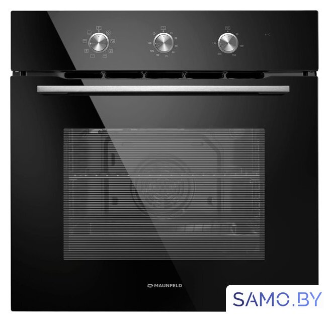 Электрический духовой шкаф MAUNFELD MEOC708PB - Изображение №1 — Интернет-магазин samo.by