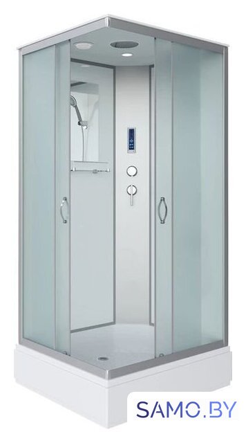 Душевой уголок Niagara NG-33084-14QP 100x80x215 (матовое стекло) - Изображение №2 — Интернет-магазин samo.by