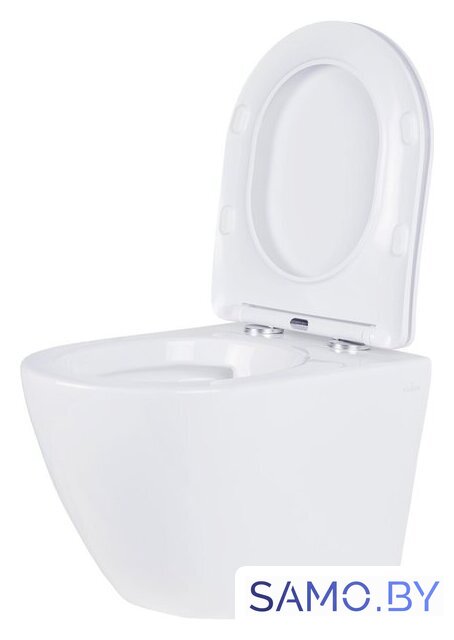 Унитаз подвесной Roxen Antares в комплекте с инсталляцией StounFix Dual Fresh 6 в 1 968451 (кнопка: брашированное золото) - Изображение №7 — Интернет-магазин samo.by