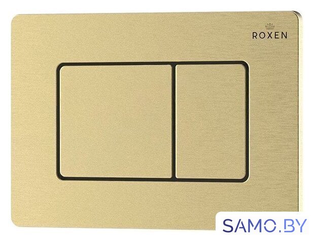 Унитаз подвесной Roxen Antares в комплекте с инсталляцией StounFix Dual Fresh 6 в 1 968451 (кнопка: брашированное золото) - Изображение №11 — Интернет-магазин samo.by