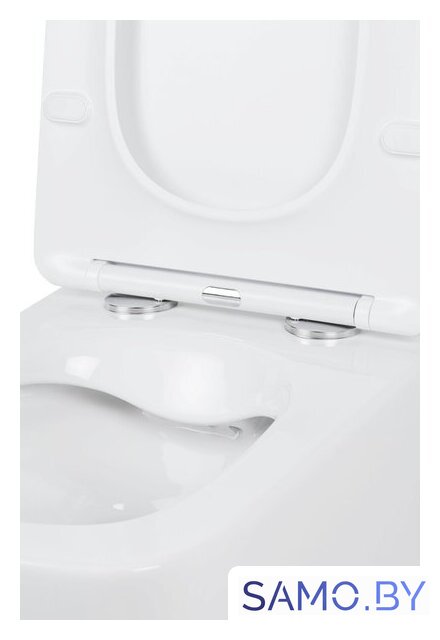 Унитаз подвесной Roxen Boro в комплекте с инсталляцией StounFix Dual Fresh 6 в 1 968081 (кнопка: брашированное золото) - Изображение №7 — Интернет-магазин samo.by