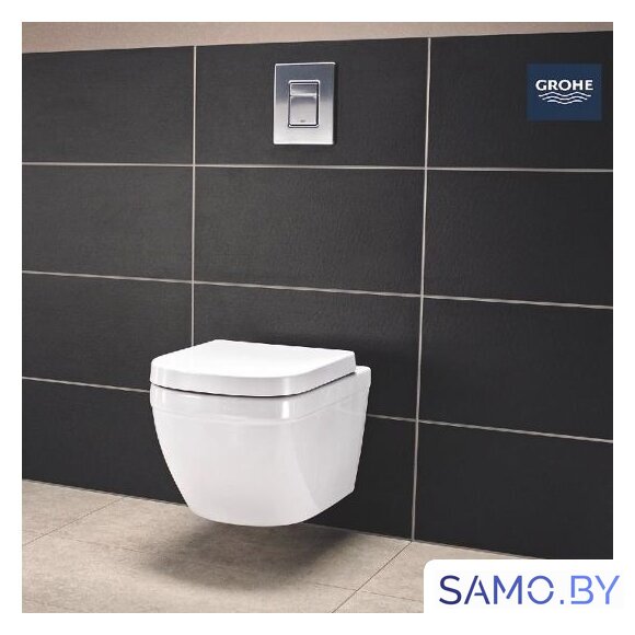 Унитаз подвесной Grohe Euro 39328000 (без сиденья) - Изображение №3 — Интернет-магазин samo.by