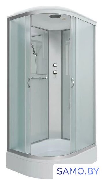 Душевая кабина Niagara NG-33084-14R 100x80 (матовое стекло) - Изображение №2 — Интернет-магазин samo.by